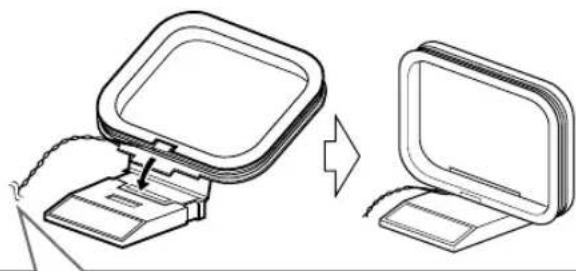 JVC CADD1 - AM-Ringantenne (im Lieferumfang) - 1