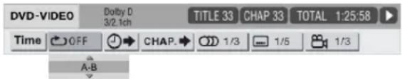 JVC CADD8 - Appuyez sur ou pour selectionner "A-B". - 1