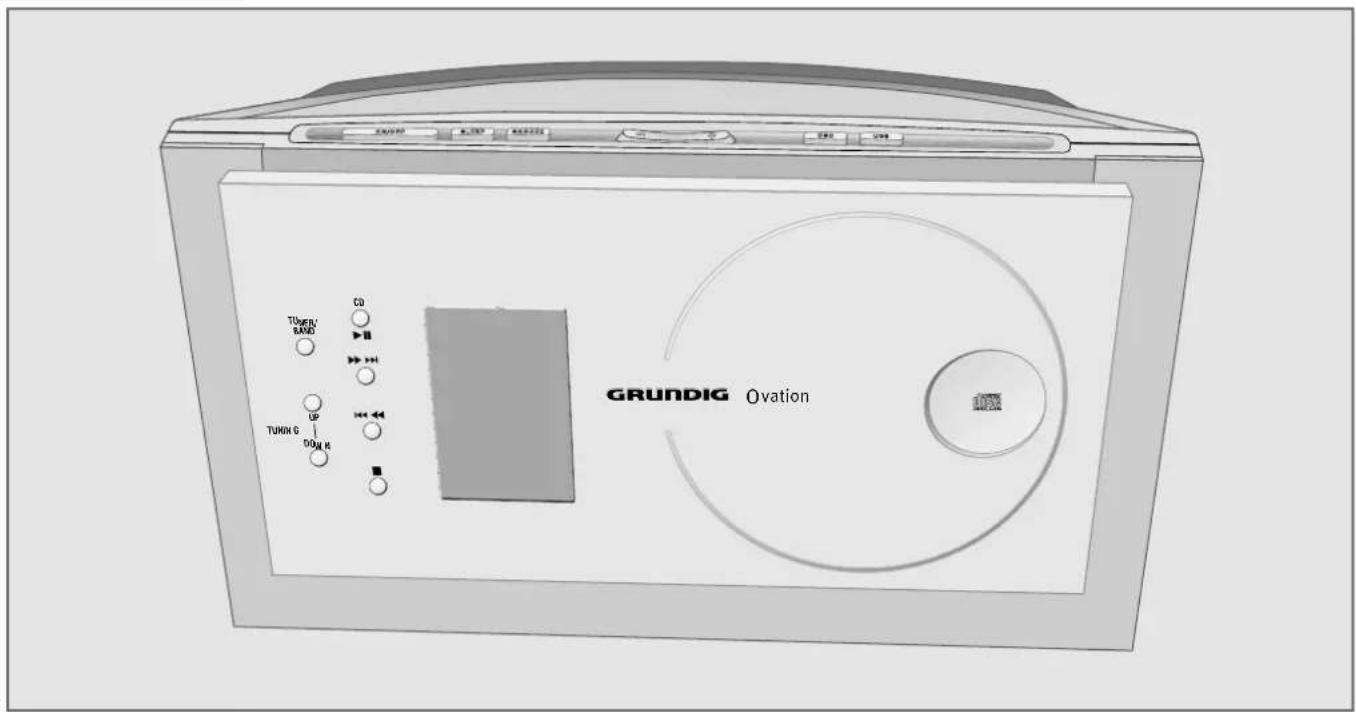 GRUNDIG Ovation CDS 6380 S - VUE D'ENSEMBLE - 1