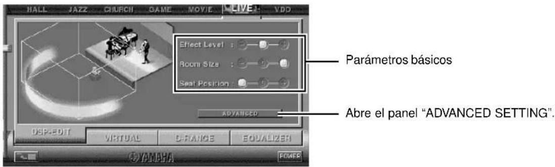 YAMAHA APU70 - Cómo ajustar los parámetros - 1