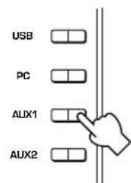 YAMAHA APU70 - Selezionate la fonte da registrare usando i tasti di seleizone dell'ingresso. - 2