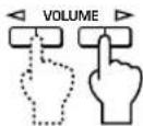 YAMAHA APU70 - When the test tone is outputted from the left (L ch) or right (R ch) front speaker: - 1