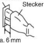 TECHNICS SCEH680 - Anschließen des Steckers - 1