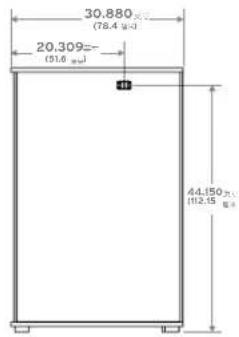 KLIPSCH KPT1802HLS - 尺寸 - 2