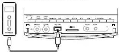 KENWOOD C717DV - Anschluss von USB-Geräten - 1