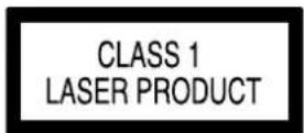 KENWOOD C717DV - Die Kennzeichnung des Laserprodukts - 1