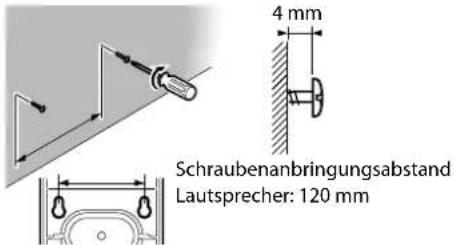 KENWOOD C717DV - Zum Anbringen von Lautsprechern an einer Wand - 2