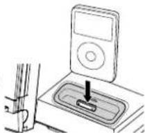 KENWOOD C717DV - Raccordement de la pièce d'insertion de l'iPod - 3