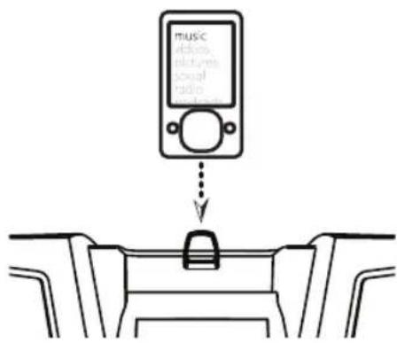KICKER ZK 350 - DOCKING YOUR Zune - 1