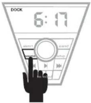 KICKER ZK 150 - SELECTING AN AUDIO SOURCE - 1