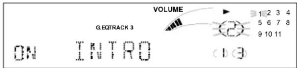 VOLUME 1 2 3 4 5 6 7 8 9 10 11 G.EQTRACK 3 ON INTRO (1)3