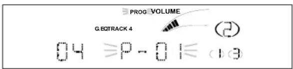 PROG VOLUME G.EQTRACK 4 04 ≥P - 01 ≤ (1,3)