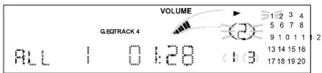 G.EQTRACK 4 VOLUME ALL 1 0 1:28 (13) 1 2 3 4 5 6 7 8 9 1 0 1 1 2 13 14 15 16 17 18 19 20