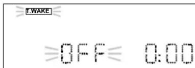 T.WAKE ≥OFF≤ 0:00