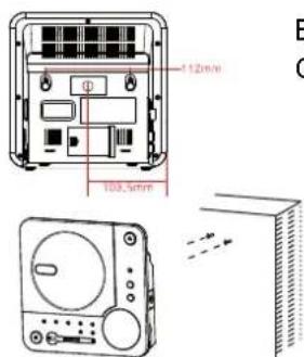 DUAL Vertical 116 - Wie Sie die Laufsprecher und die Anlage an der Wand montieren - 2