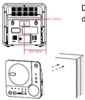 DUAL Vertical 116 - Montaggio a muro dell'impianto stereo e degli altoparlanti - 3