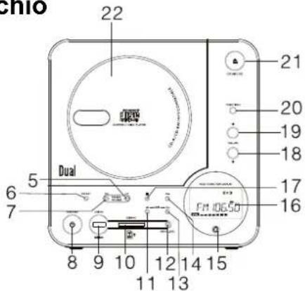 DUAL Vertical 116 - Elementi di lavoro dell'apparecchio - 2