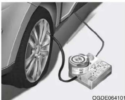 HYUNDAI IX20 (2015) - SI VOUS AVEZ UN PNEU À PLAT (AVEC LE KIT TIREMOBILITYKIT, LE CAS ÉCHÉANT) (TYPE B) - 2