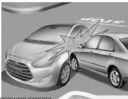 HYUNDAI IX20 (2015) - Conditions de non-declenchement de l'airbag - 2