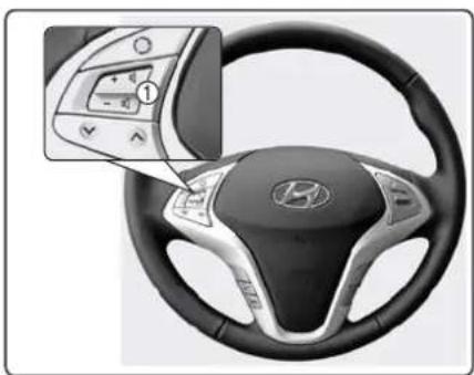 HYUNDAI IX20 (2015) - Passer un appel à l'aide de la commande au volant - 1