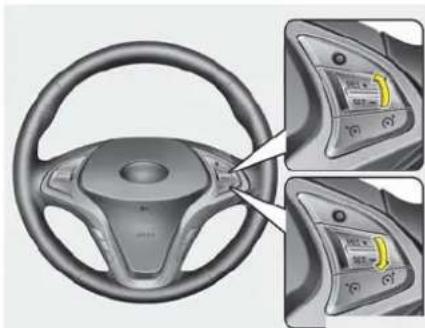 HYUNDAI IX20 (2015) - Pour régler la limite de vitesse : - 1