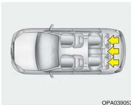 HYUNDAI IX20 (2015) - A VERTISSEMENT -Chargement d'objet - 1
