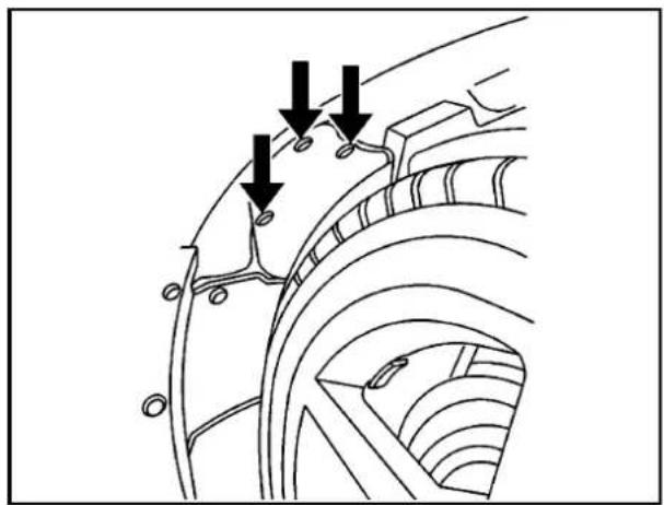 CHEVROLET Corvette (2010) - Phares, clignotantsavantetfeuxde stationnement - 2