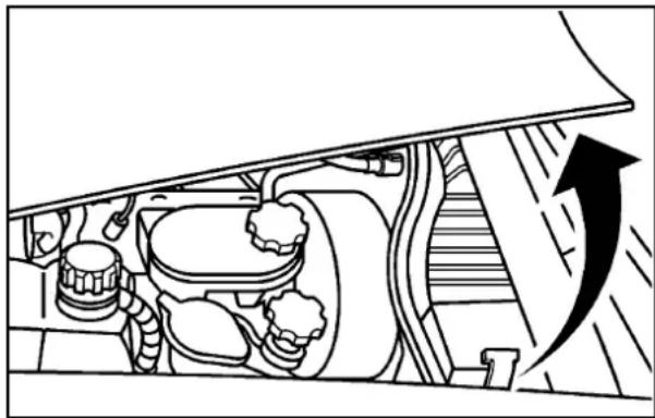 CHEVROLET Corvette (2010) - Levierd'ouvertureducapot - 2
