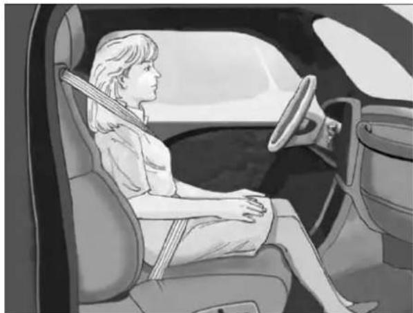 CHEVROLET Corvette (2010) - Siletémoindedésactivationestallumé enprésenced'unoccupantdetaille adulte - 1