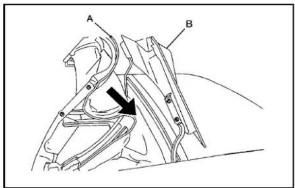 CHEVROLET Corvette (2010) - Abaissementdutoitdécapotablemanuel - 6