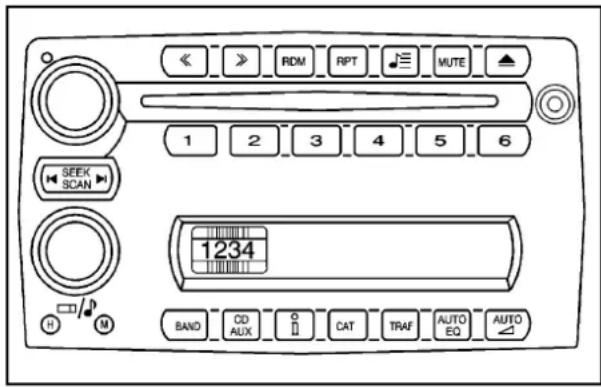 CHEVROLET Corvette (2010) - Autoradio(s) - 1