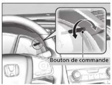 Honda Civic (2016) - Commande de luminosité - 1