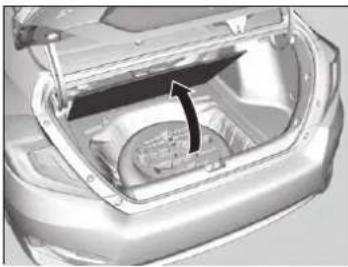 Honda Civic (2016) - Préparation au remplacement d'un pneu à plat - 1