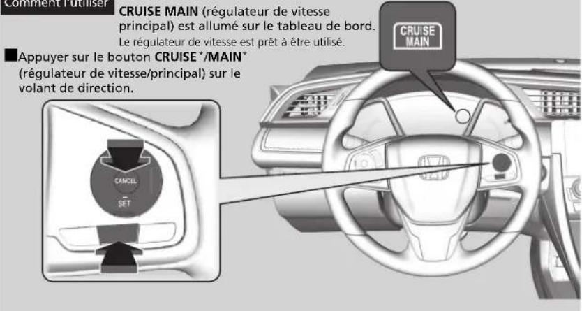 Honda Civic (2016) - Comment l'utiliser - 1