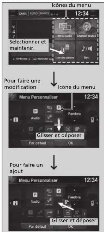 Honda Civic (2016) - Menu Personnaliser - 1