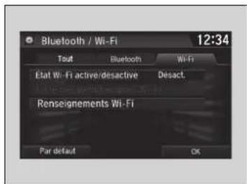 Honda Civic (2016) - ■ Mode Wi-Fi (réglage pour la première fois) - 1