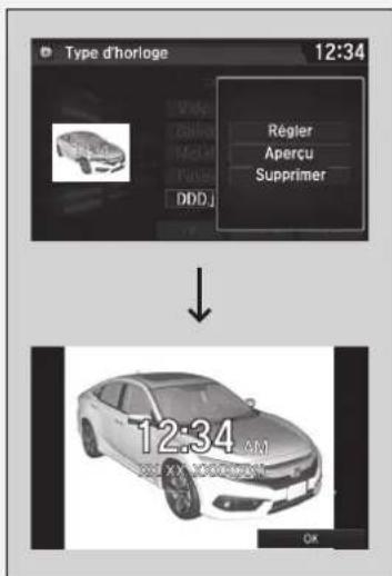 Honda Civic (2016) - Configuration du fond d'écran - 1