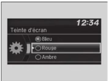 Honda Civic (2016) - Changement du thème des couleurs de l'écran - 1