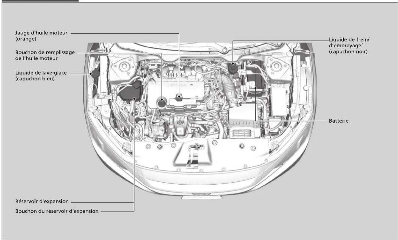 Honda Civic (2016) - Modèles avec moteur de 2,0 ℓ - 1