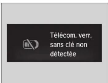Honda Civic (2016) - Rappel de la télécommande du système d'entrée intelligente - 1