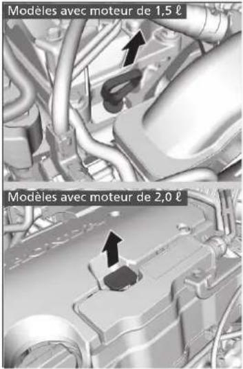 Honda Civic (2016) - Vérification d'huile - 1