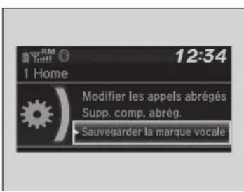 Honda Civic (2016) - ■Pour modifier une composition abrégée - 1