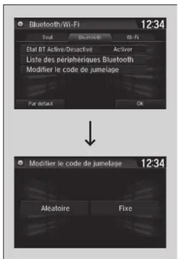 Honda Civic (2016) - Configuration du téléphone - 2