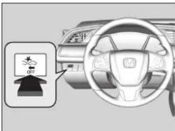 Honda Civic (2016) - CMBS ^MC activé et désactivé - 1