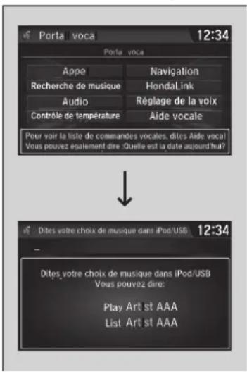 Honda Civic (2016) - ■Rechercher de la musique à l'aide de SBV (Song By Voice) - 1