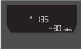 Honda Civic (2016) - Messages de l'aide-mémoire d'entretien sur l'affichage d'information - 5
