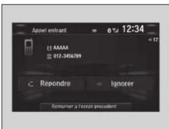 Honda Civic (2016) - Réception d'un appel - 1
