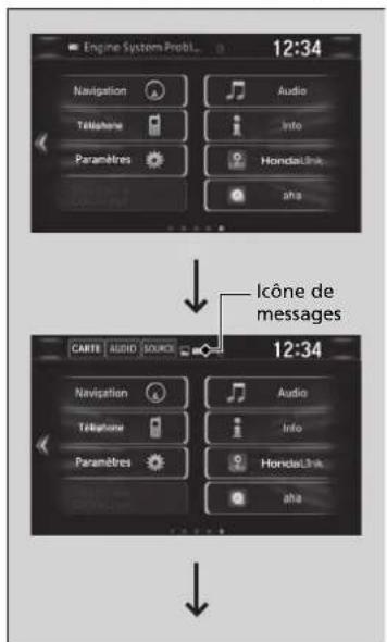 Honda Civic (2016) - Renseignements sur le véhicule et message comportant des conseils de Honda - 1