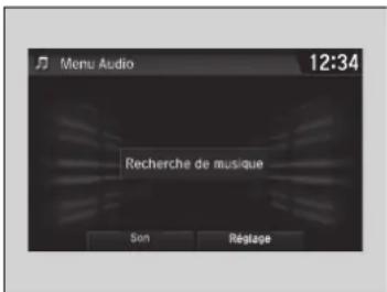 Honda Civic (2016) - Recherche de musique - 1