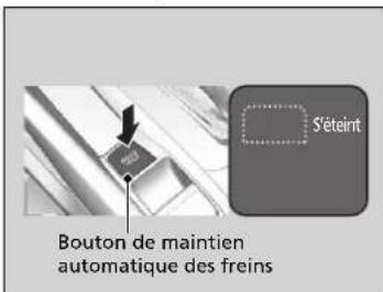 Honda Civic (2016) - ■Éteindre le système de maintien automatique des freins - 1